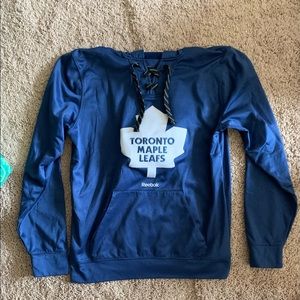 Maple leafs hockey sweatshirt  size small